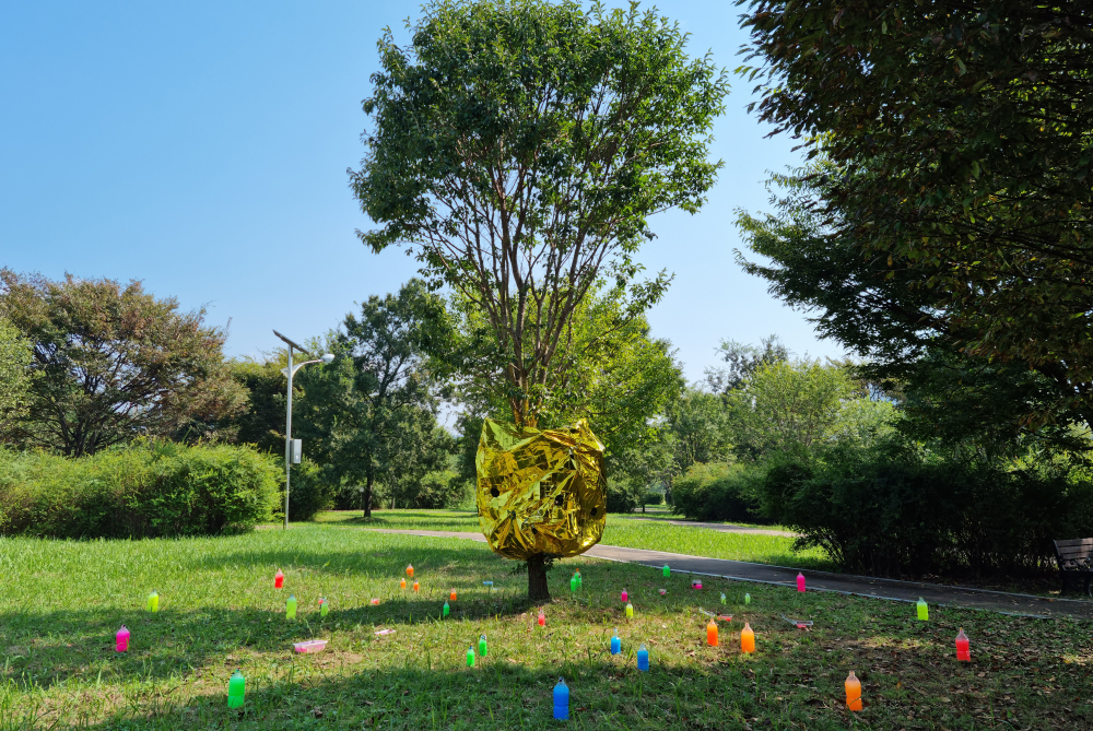 바깥미술 남한강전 - 고요한 강